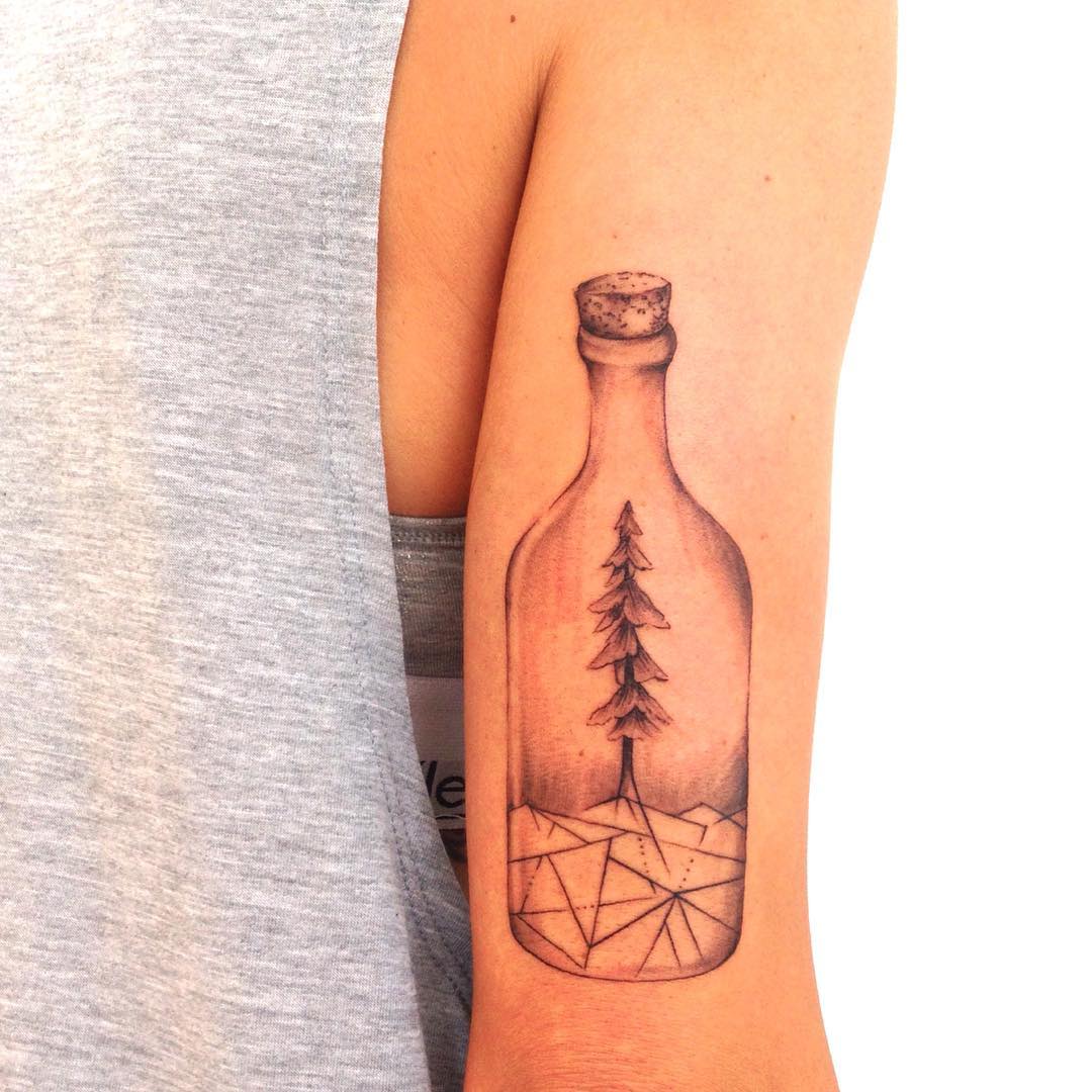 Hipster tattoo