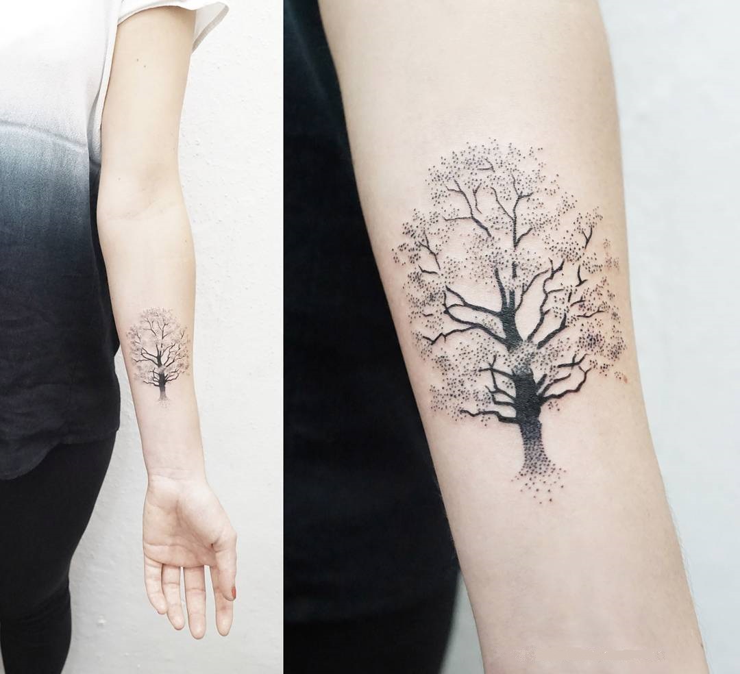 Hipster tattoo