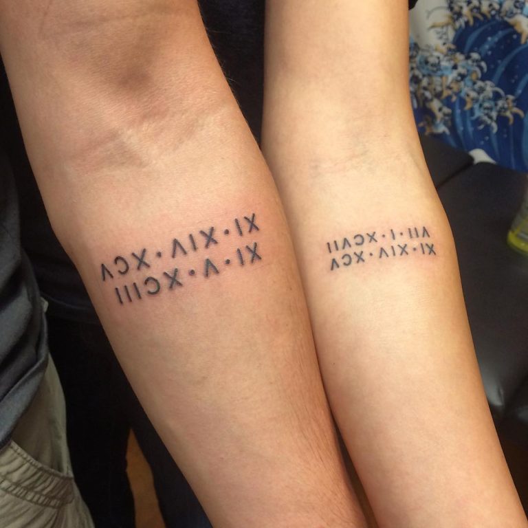 60 Eloquent Sibling Tattoo Ideas Show Your Special Connection