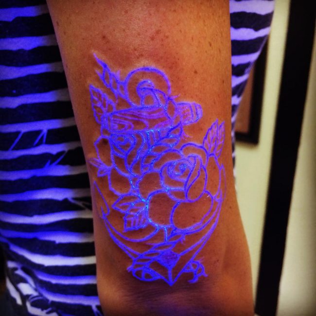 35 Awesome UV Tattoo Ideas Glowing Body Art