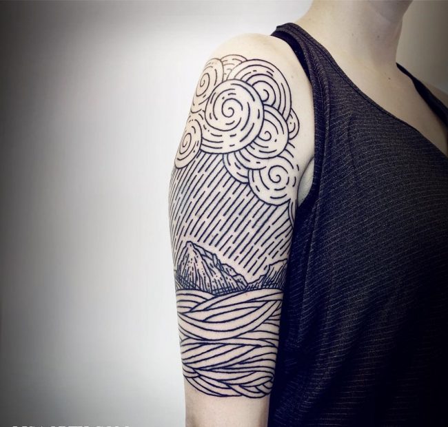 90+ Remarkable Wave Tattoo Designs The Best Depiction of