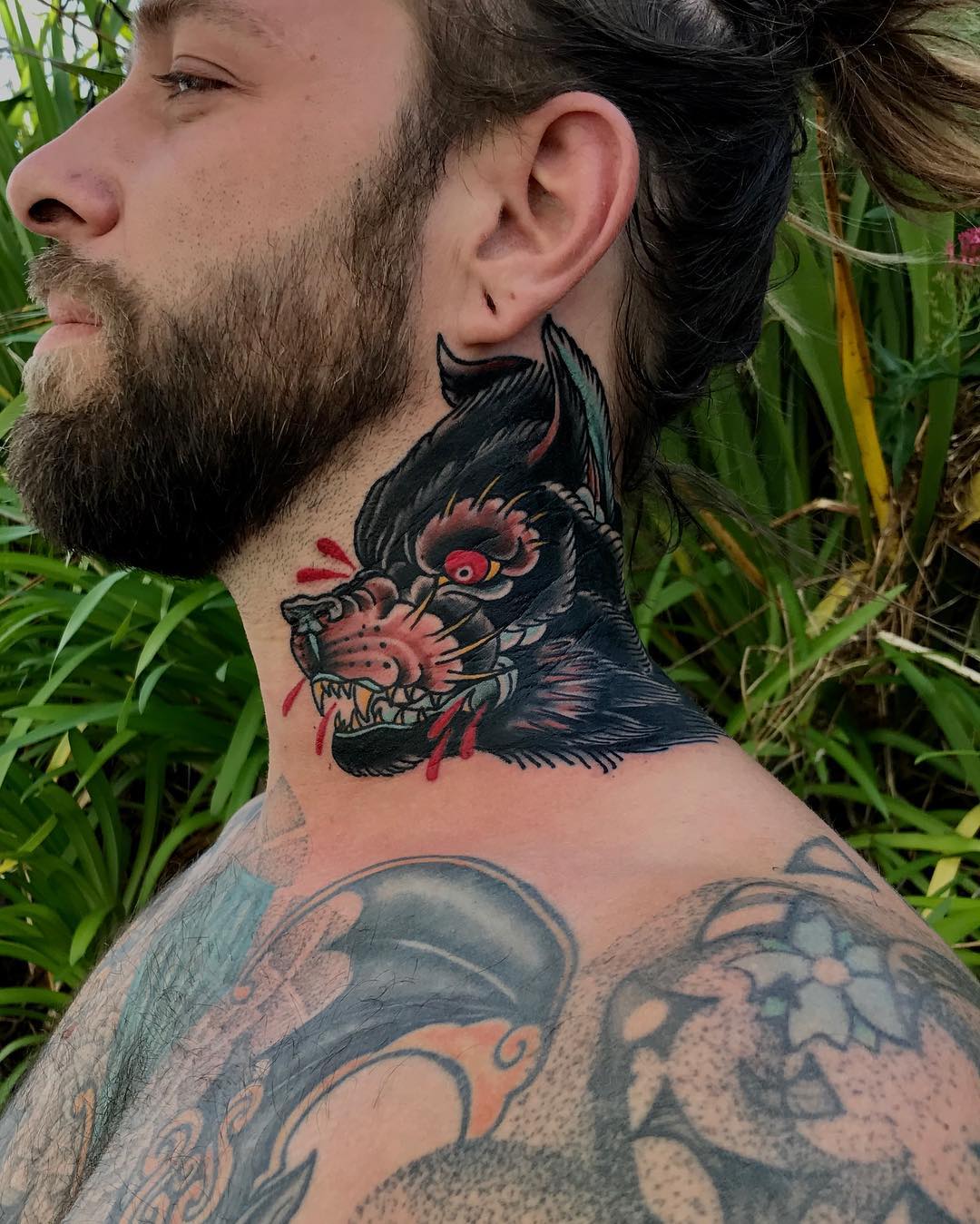 75+ Best Neck Tattoos For Men and Women - Designs & Meanings (2019)