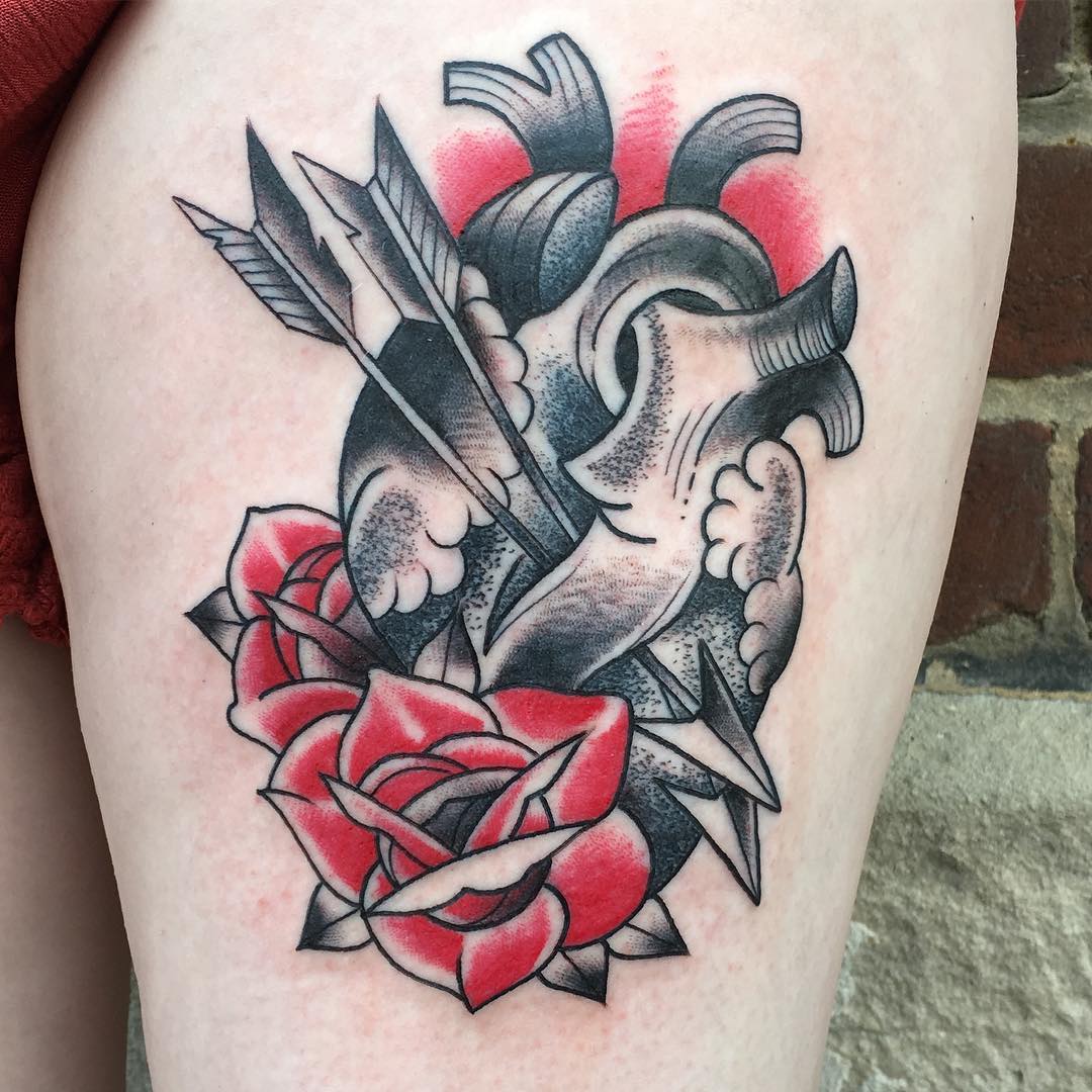 110+ Best Anatomical Heart Tattoo Designs & Meanings (2019)
