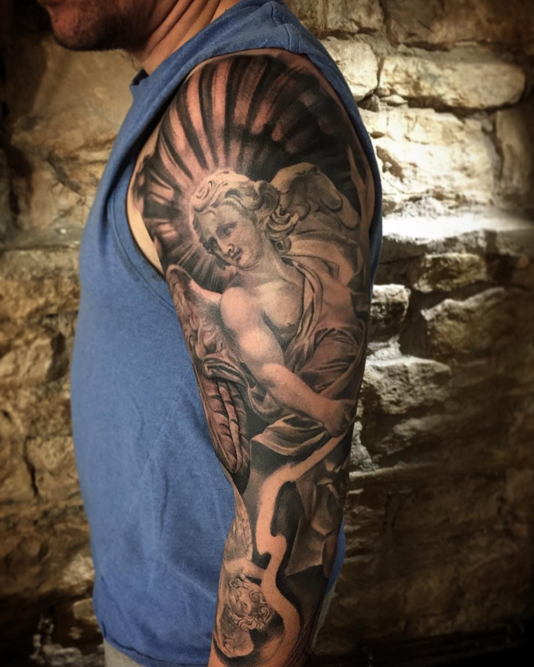 110+ Best Guardian Angel Tattoos Designs & Meanings (2019)