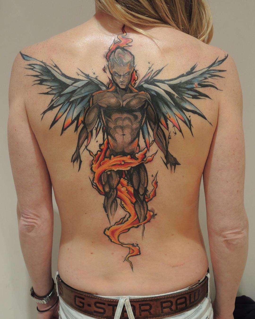 Best Guardian Angel Tattoos Designs Meanings