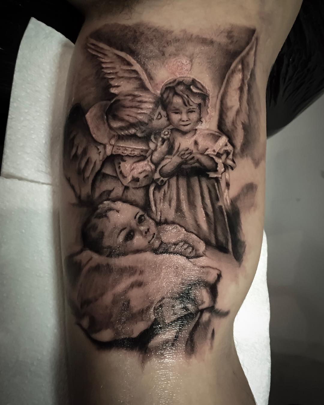 110+ Best Guardian Angel Tattoos Designs & Meanings (2019)