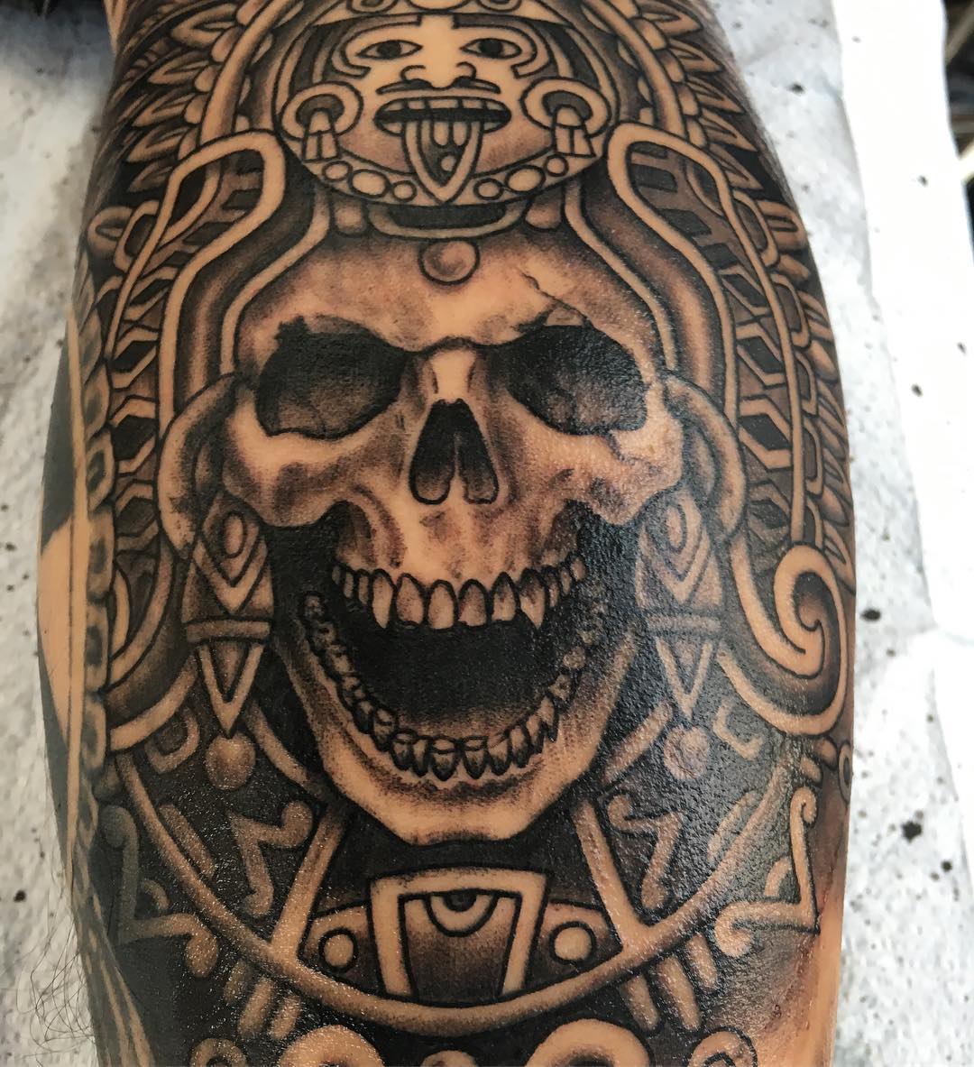 100 Best Aztec Tattoo Designs Ideas And Meanings In 2019