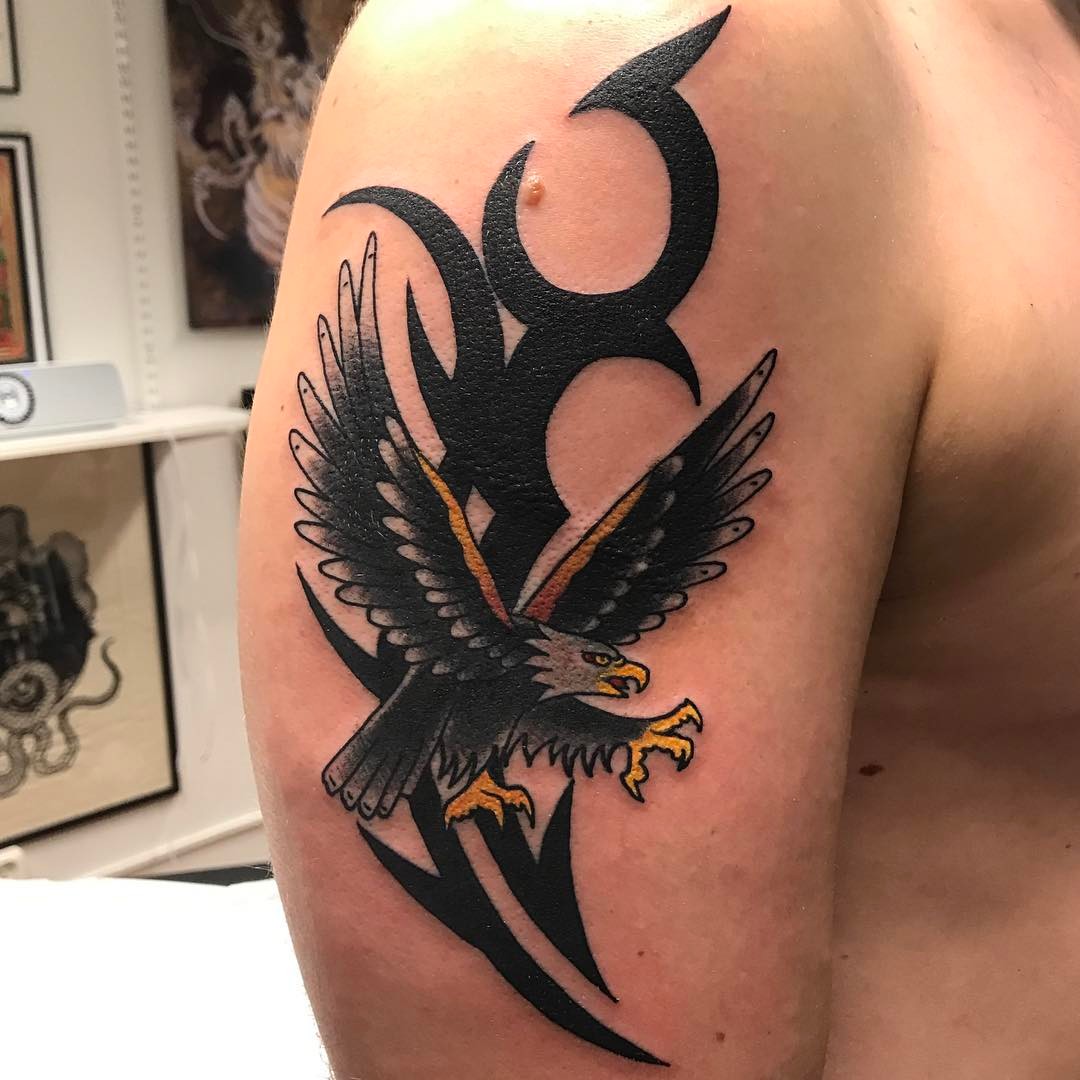 100 Best Eagle Tattoo Designs And Meanings Spread Your Wings 2019 8235