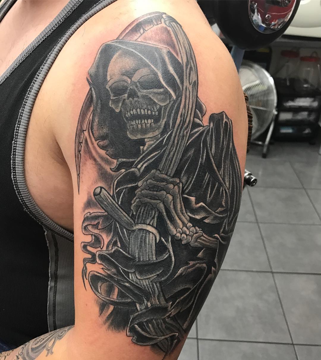 95 Best Grim Reaper Tattoo Designs Meanings 2019 