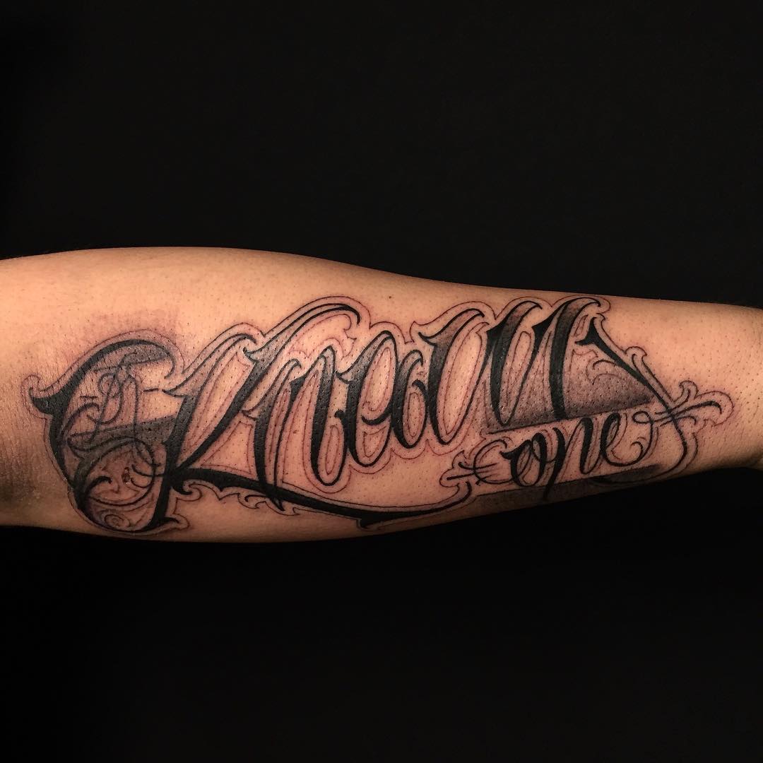 110 Best Tattoo Lettering  Designs  Meanings 2019