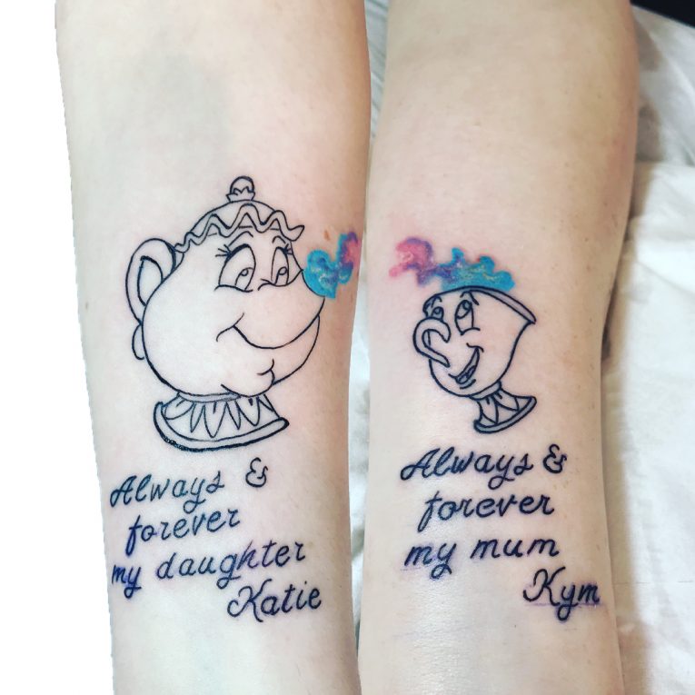 90+ Sweet Matching Mother Daughter Tattoo Designs