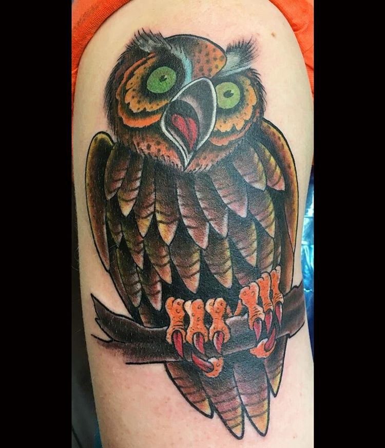 95+ Best Photos of Owl Tattoos — Signs of Wisdom (2019)