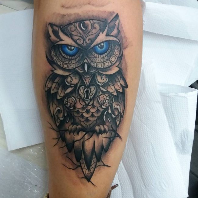95+ Best Photos of Owl Tattoos — Signs of Wisdom (2019)