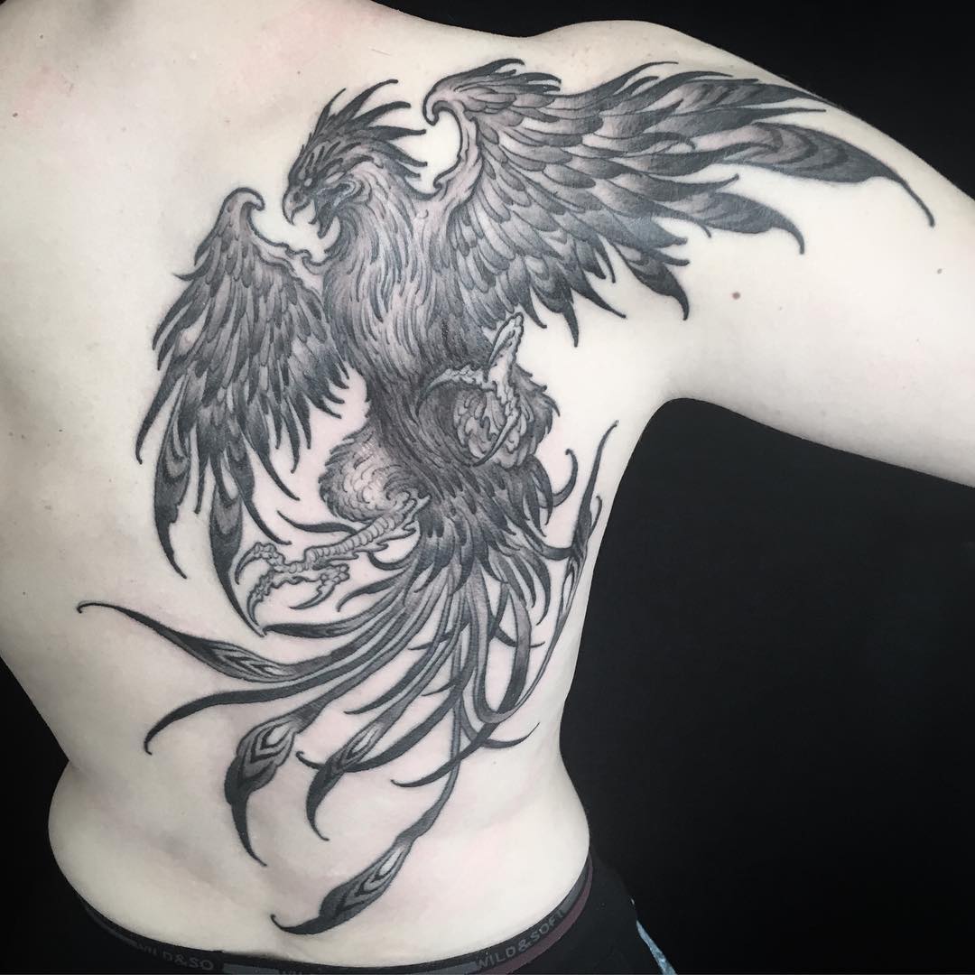 80+ Best Phoenix Tattoo Designs & Meanings Mysterious Bird (2018)