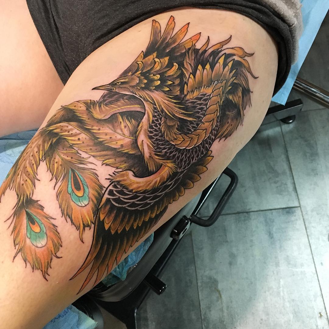 80+ Best Phoenix Tattoo Designs & Meanings Mysterious Bird (2019)