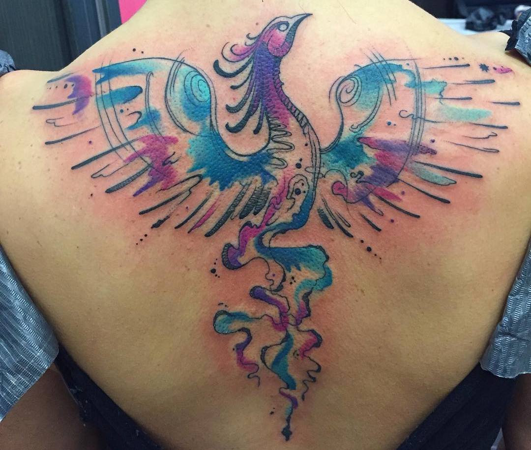 80+ Best Phoenix Tattoo Designs & Meanings - Mysterious Bird (2018)