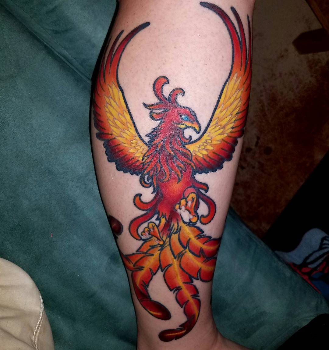 Best Phoenix Tattoo Designs Meanings Mysterious Bird