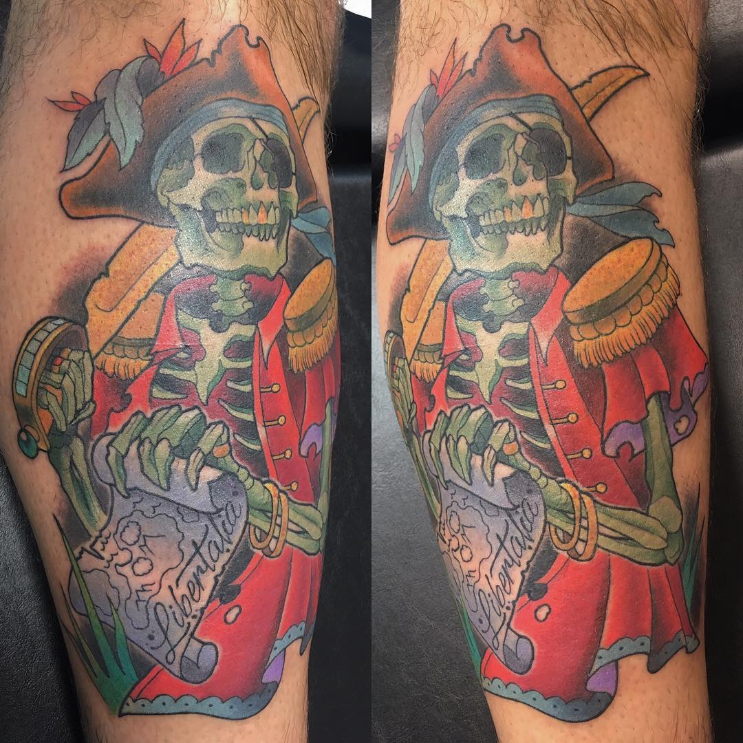 75 Amazing Masterful Pirate Tattoos Designs And Meanings 2019 