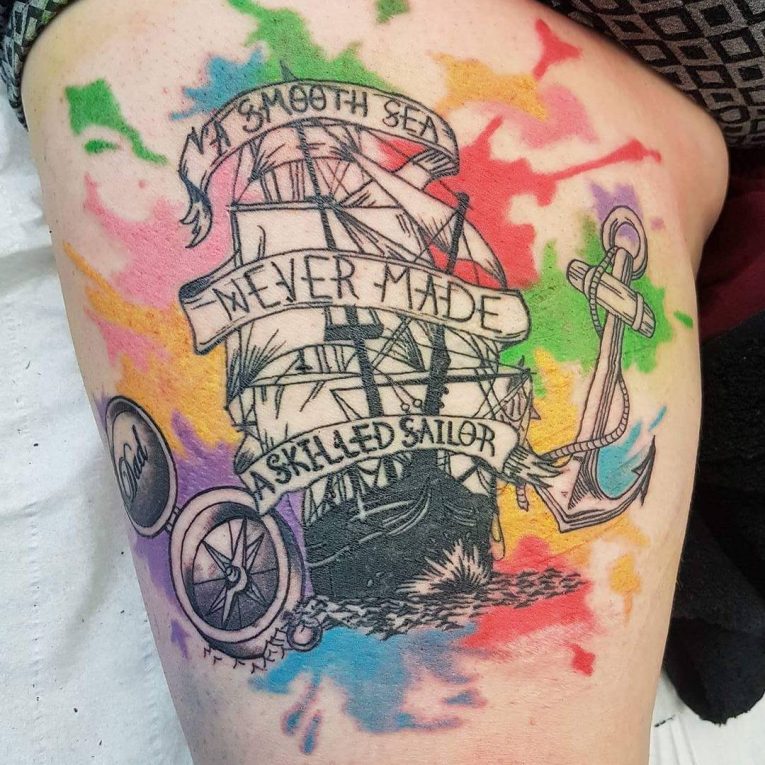 Amazing Masterful Pirate Tattoos Designs Meanings