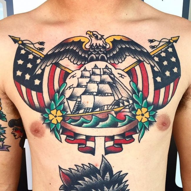 80+ Best Sailor Jerry’s Tattoos Designs & Meanings Old School (2019)