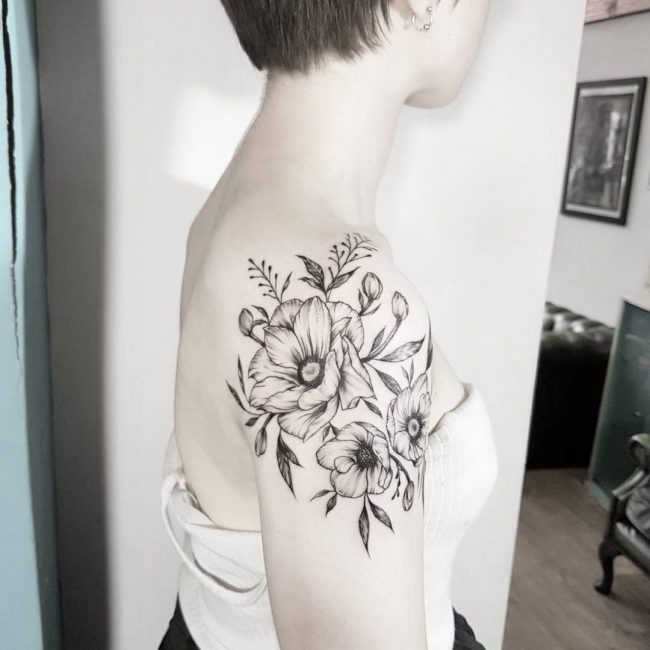 90+ Best Shoulder Tattoo Designs & Meanings - Symbols of ...