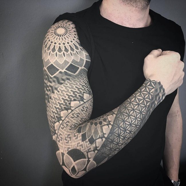 How do you customize a tattoo sleeve?