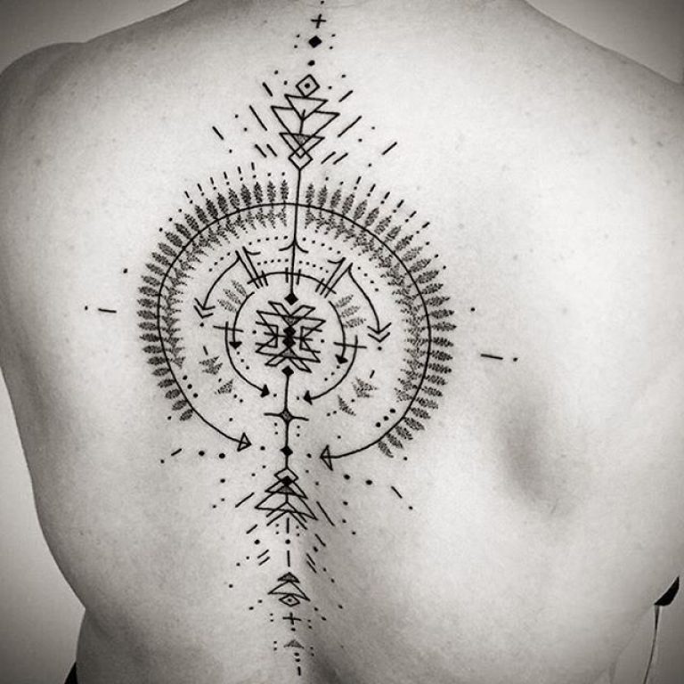 Spine Tattoo