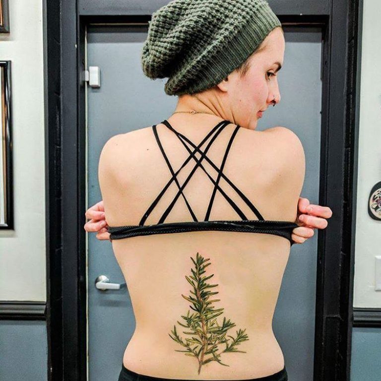 Spine Tattoo