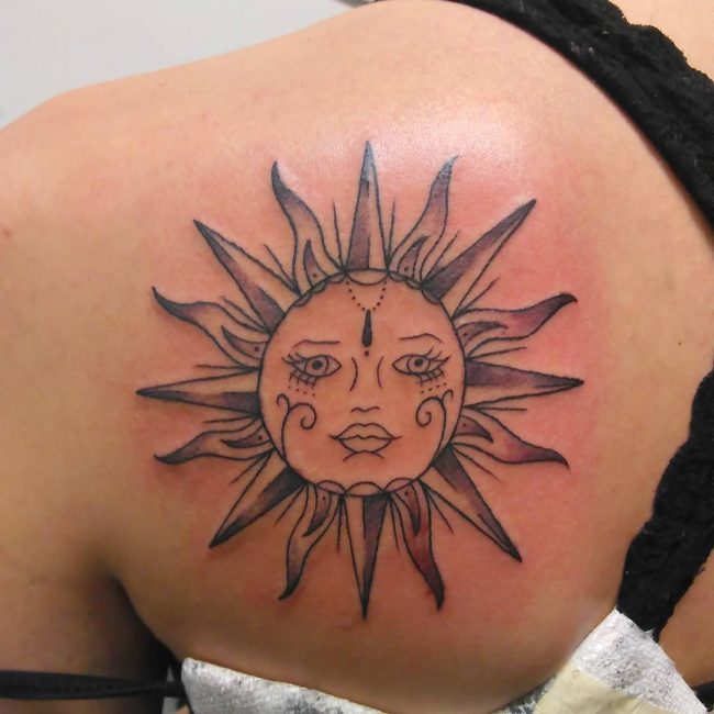 95+ Best Sun Tattoo Designs & Meanings Symbol of The Universe (2018)