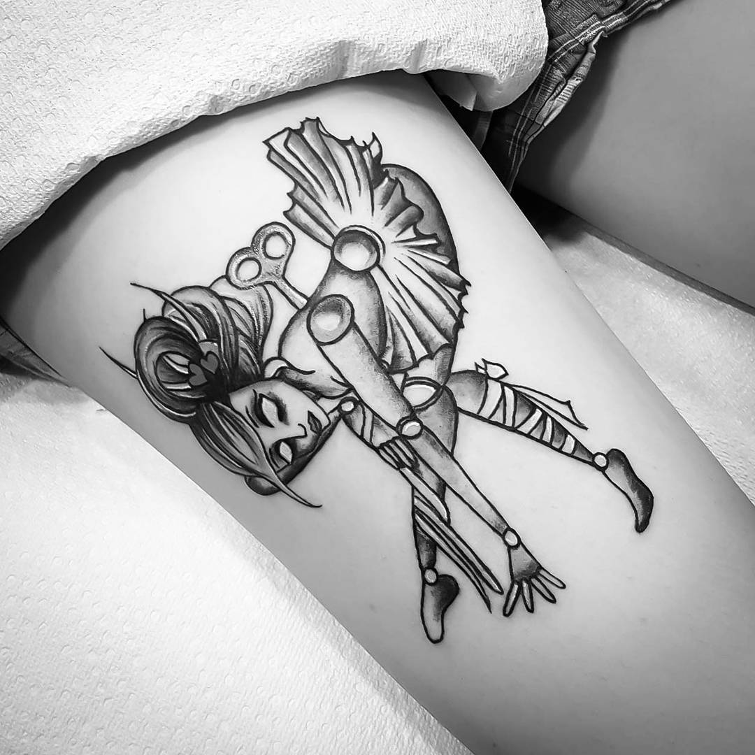 115 Best Thigh Tattoos Ideas For Women Designs And Meanings 2019