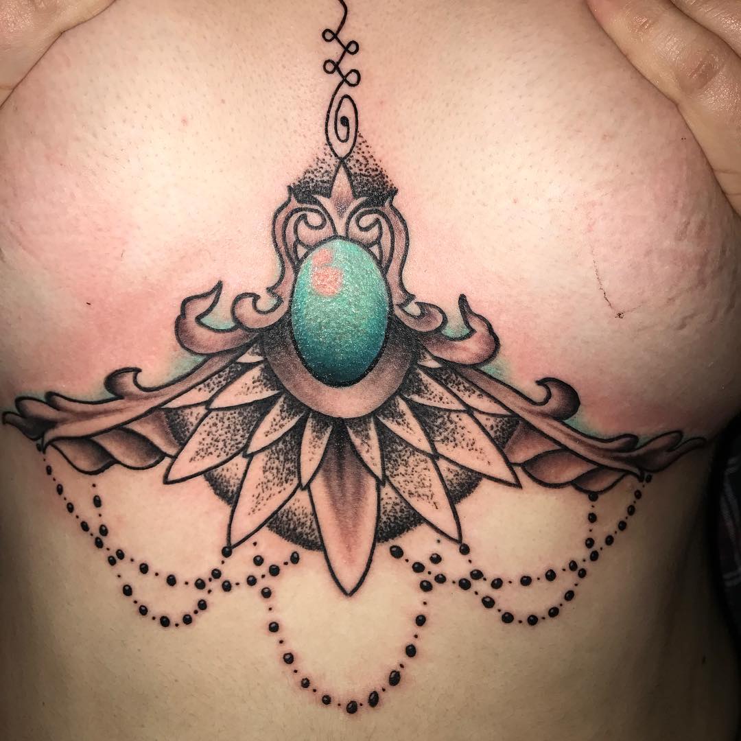 85 Best Underboob Tattoo Designs Meanings Sexy Elegant 2019