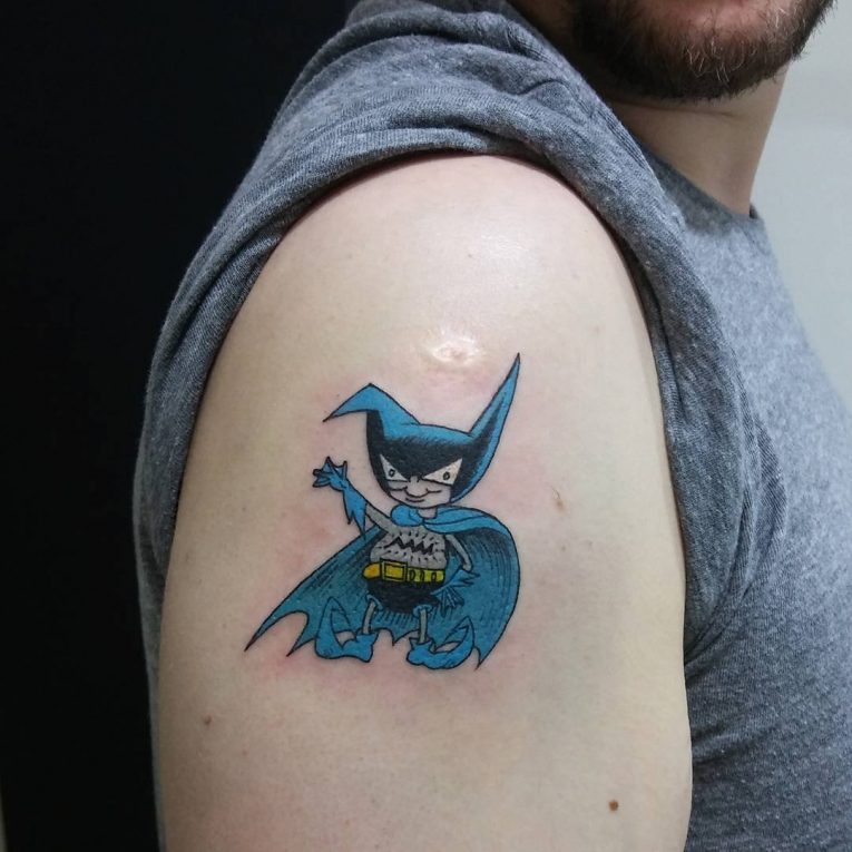 100+ Best Batman Symbol Tattoo Ideas Comic Superhero (2019)