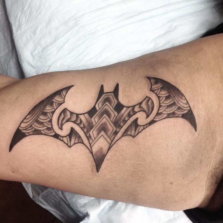 100+ Best Batman Symbol Tattoo Ideas Comic Superhero (2019)