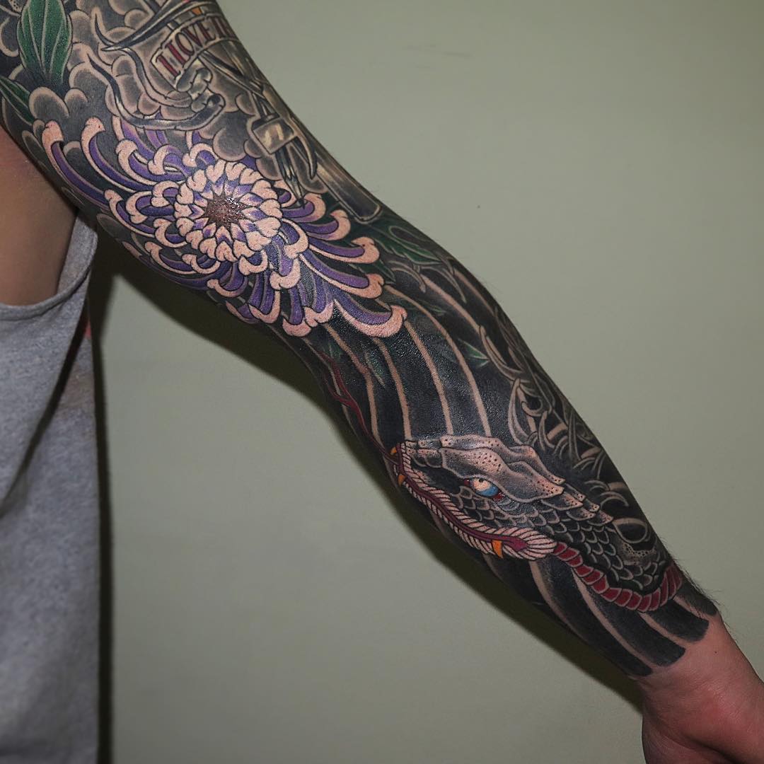 75+ Cool Chrysanthemum Tattoo Designs - Pass Your Message Across
