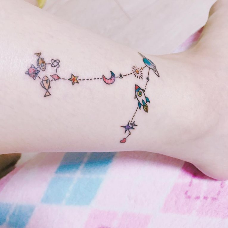 Tatuaj de constelație 52