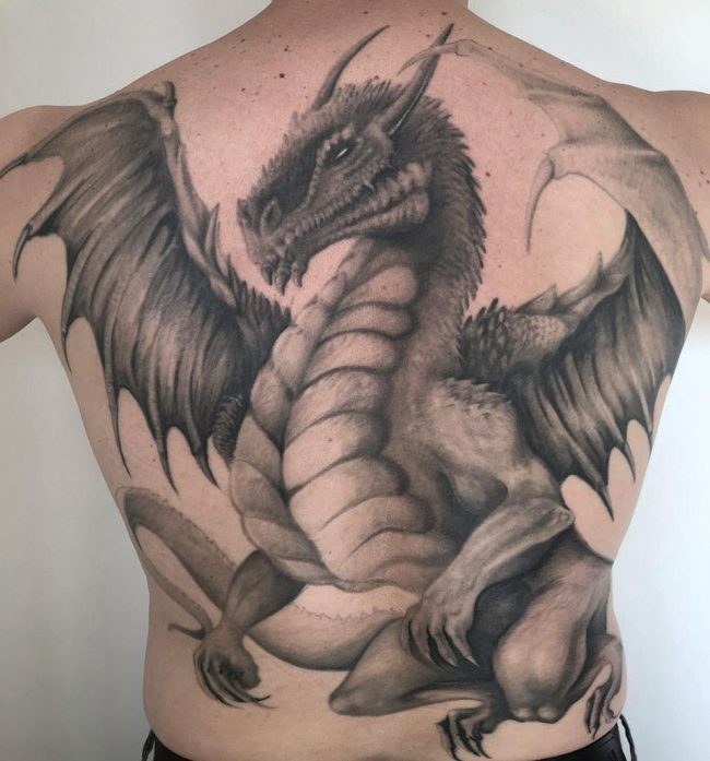 75+ Unique Dragon Tattoo Designs & Meanings Cool Mythology (2019)