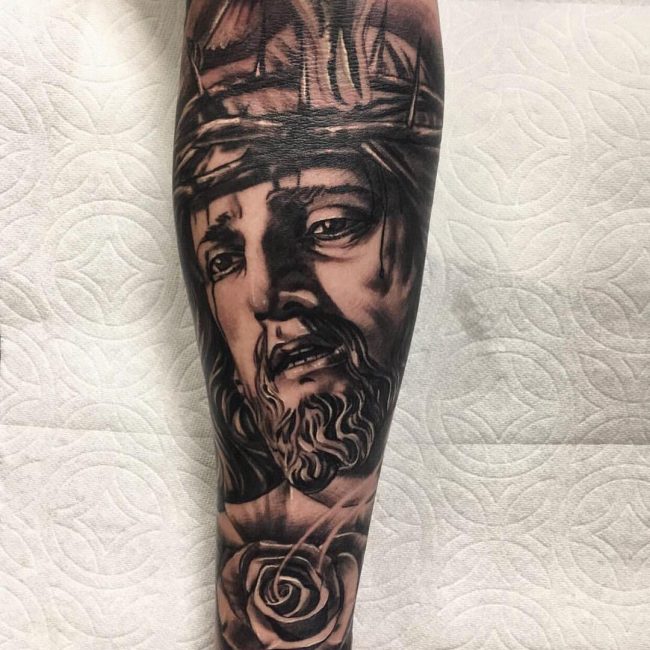 55+ Best Jesus Christ Tattoo Designs & Meanings - Find Your Way (2019)