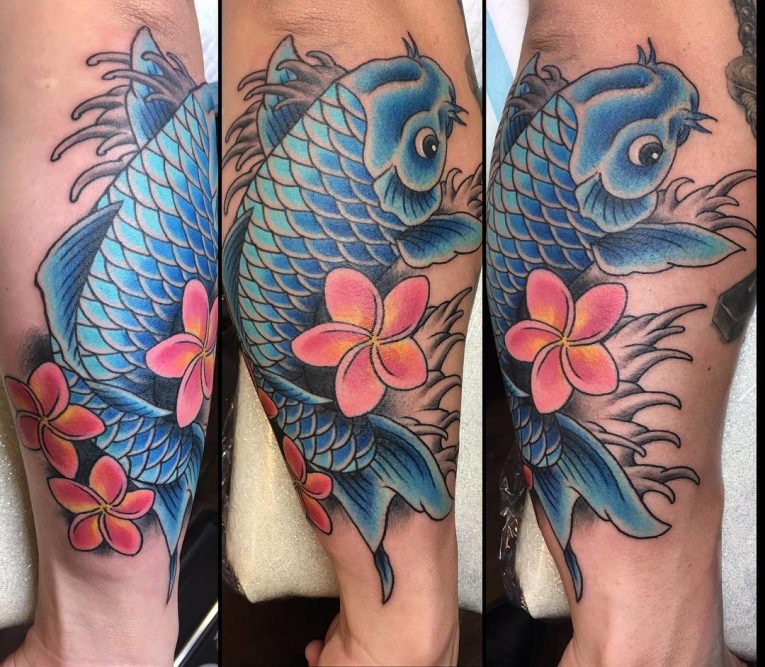 65+ Japanese Koi Fish Tattoo Designs & Meanings True Colors (2019)