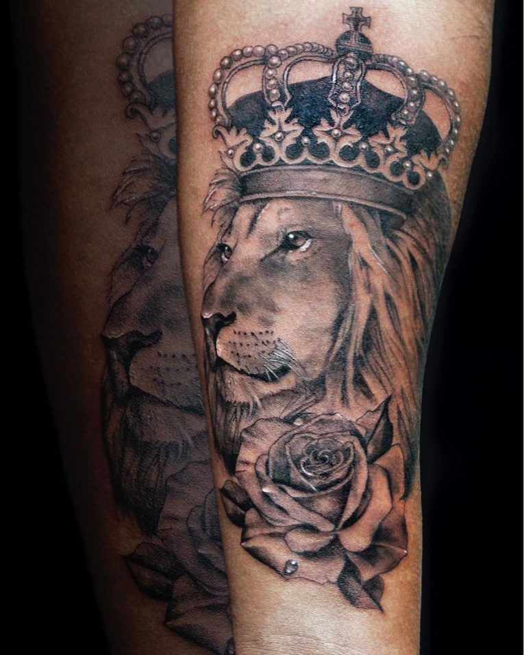 Indian Lion Tattoo - Tattoo Collections