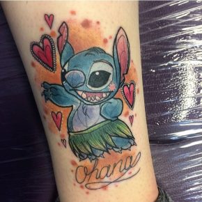 Delightful Ohana Tattoo Designs No One Gets Left Behind