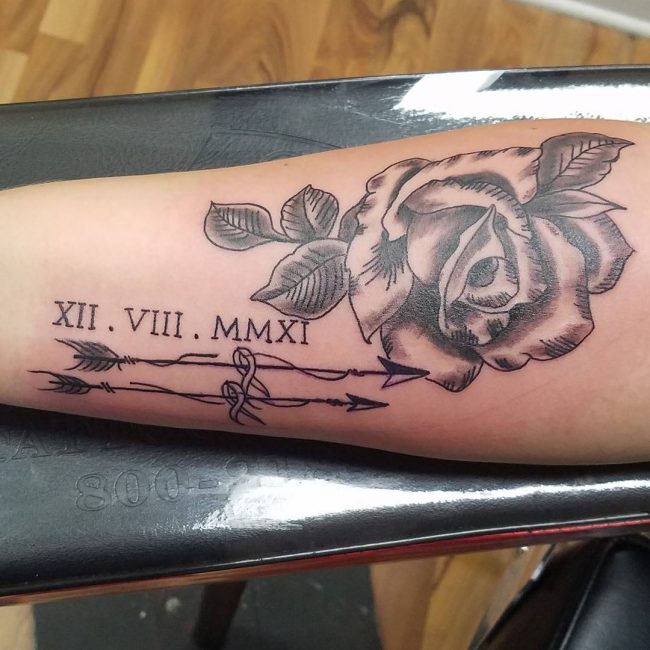 70+ Best Roman Numeral Tattoo Designs & Meanings - Be ...