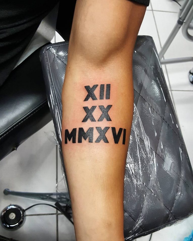 70+ Best Roman Numeral Tattoo Designs & Meanings Be Creative (2019)