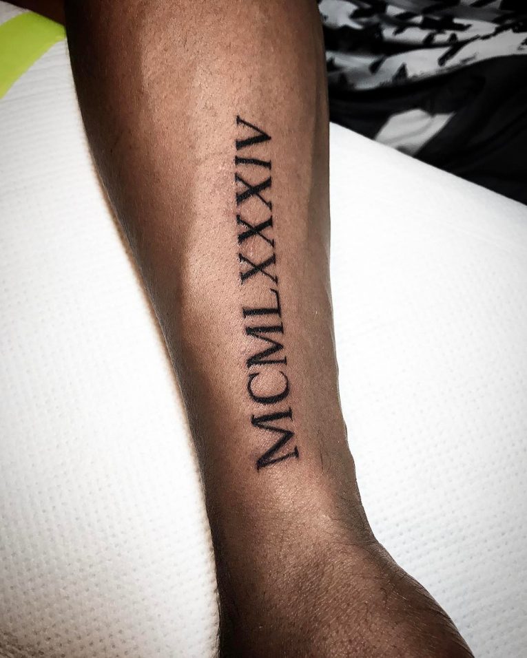 70+ Best Roman Numeral Tattoo Designs & Meanings Be