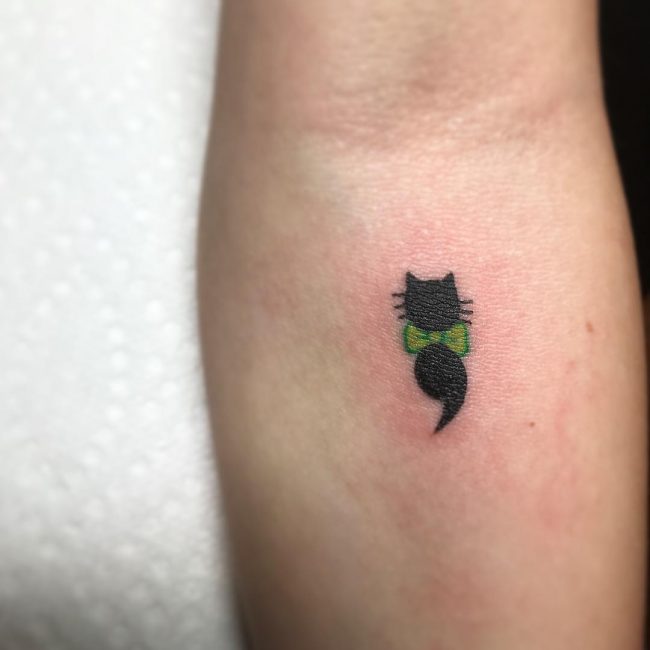 60+ Encouraging Semicolon Tattoo Ideas - Using Body Art to Give Hope