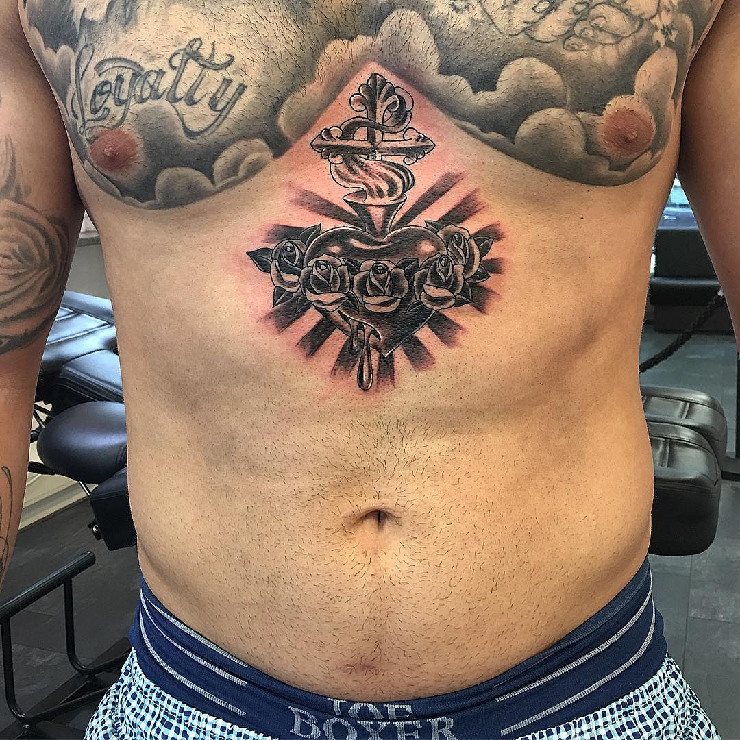 small cross tattoos