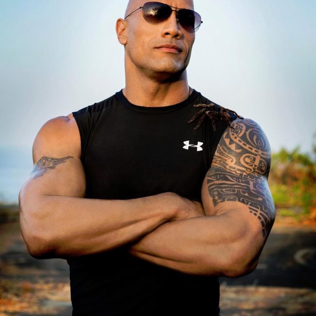Dwayne Johnson Tattoos - Full Guide and Meanings2019
