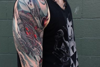 75+ Best Biomechanical Tattoo Designs & Meanings – Contemporary Life Style (2018)