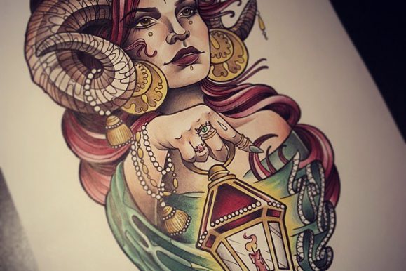 55 Creative Aries Symbol Tattoo Designs – Do You Believe in Astrology?