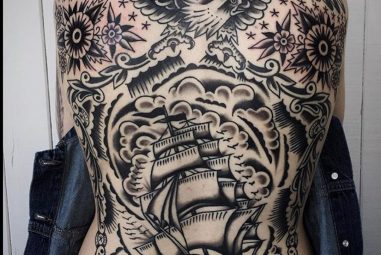 75+ Spectacular Black & White Tattoos – Minimalistic Solutions