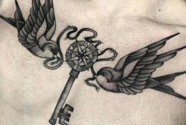 85+ Best Lock and Key Tattoos – Designs & Meanings 2017